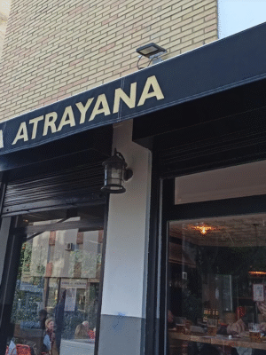 Cerveza Pureza en el bar la atrayana